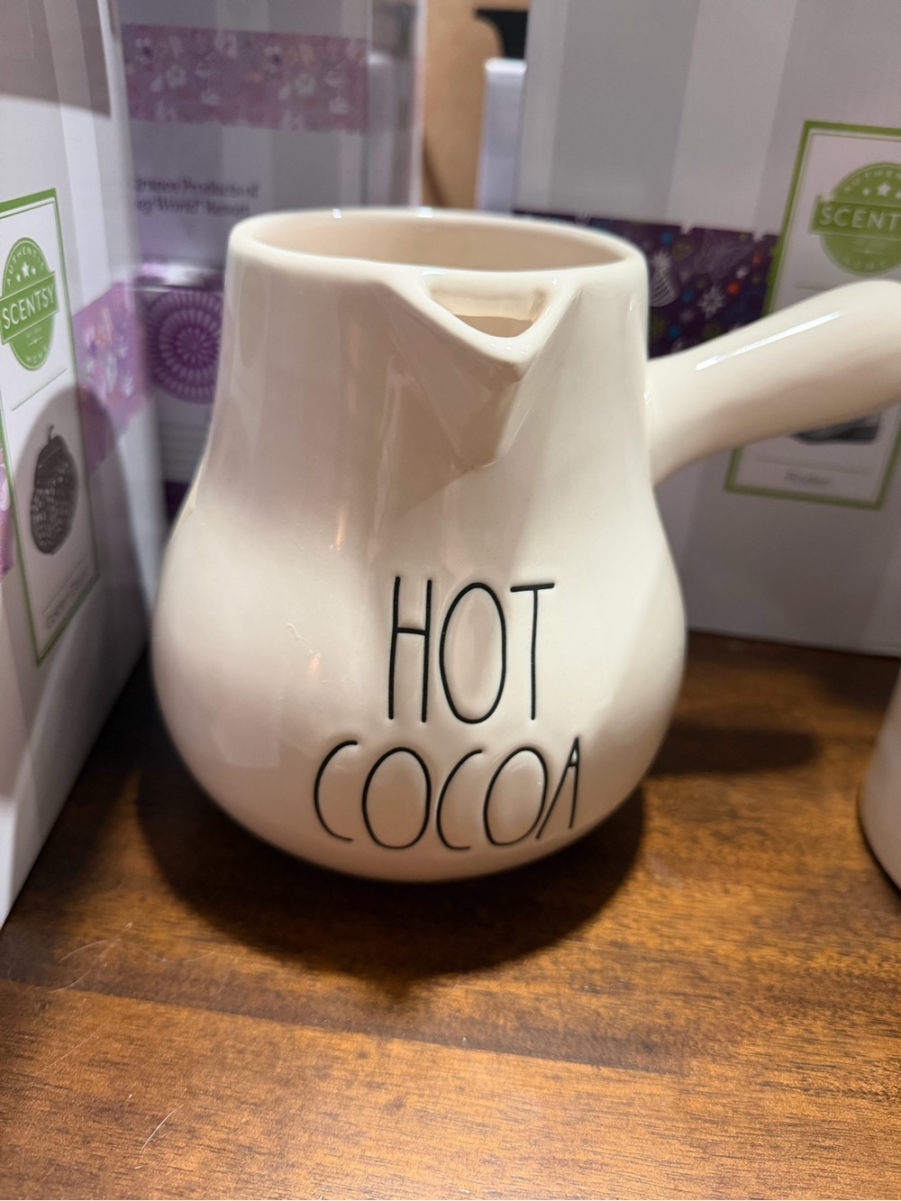 Hot Cocoa Pitcher Rae Dunn